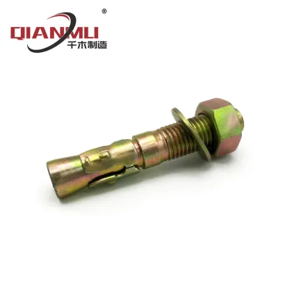 Three-piece expansion anchor bolt