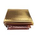 Gold Metallic Bubble Envelopes For Cosmetic Packing