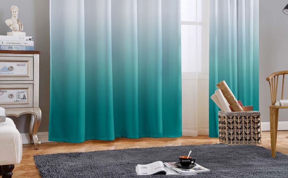 Gradient Color Curtains