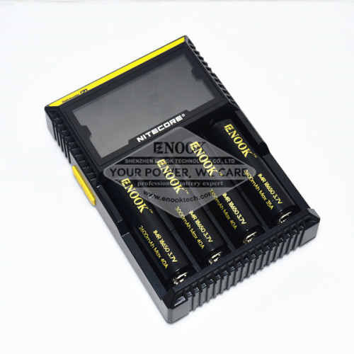 Original Nitecore D4 18650 Battery Charger