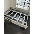 Aluminum profile suspended bed