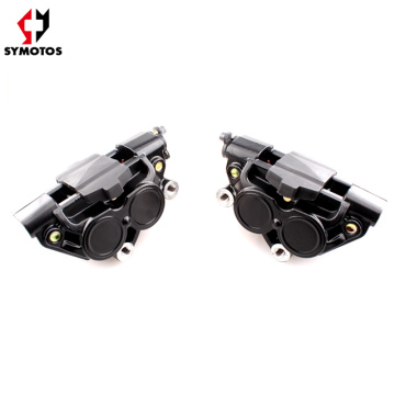 Pit Bike Motosikletler İçin Kaliper 2 Piston Fren Kaliperleri Parçalar