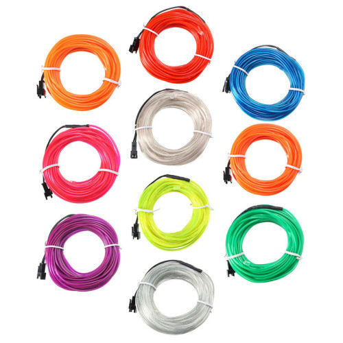 DIY Flexible Neon Rope Tape EL Light Wire