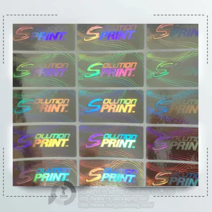 Lithography Anti-fake Laser Label Printing