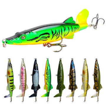 Luya Bait 13cm/16g Propeller Tractor Bionic Floating Lure