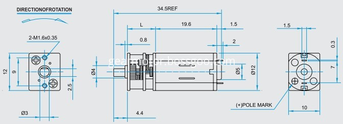 micro gear motor