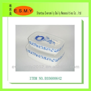 Plastic Food Box Food Grade Plastic Box 2012 Hot Selling Food Box 2 in 1 Food Box