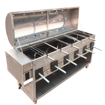 2018 BBQ Rotisserie Mechanisms and Big Grill Designs for BBQ Trailers