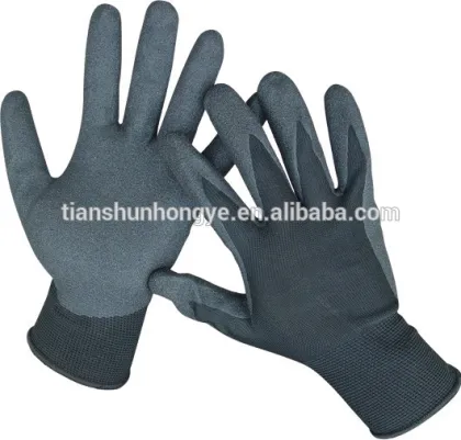 Nitrile grip gloves