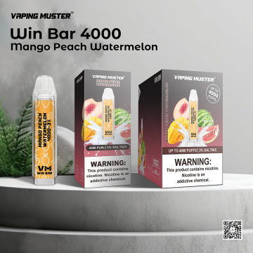 Crystal Win Bar E-Cigarette 4000 퍼프