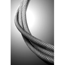 Multi-strand braided stainless steel wire rope