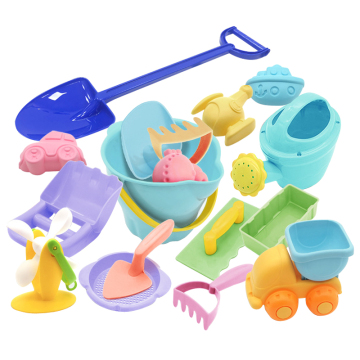 Eco-Friendly Portable Baby Sand Bucket Beach Toy Set for Kids