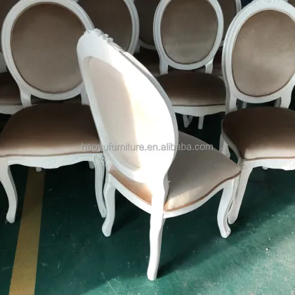 Louis XV Style White Chair