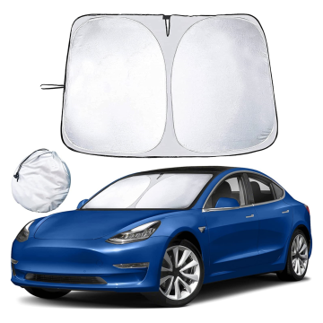 Top Quality Polyester Car Windshield Sunshade for Tesla Models