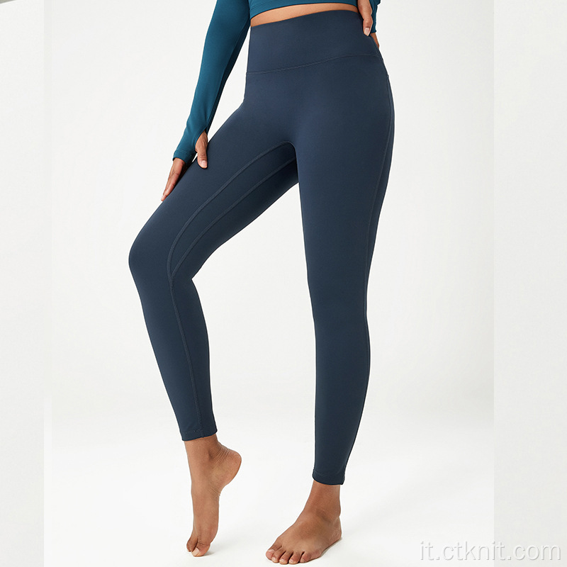 leggings da yoga a vita alta