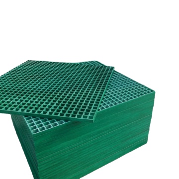 Fiberglass Grating Sheet - Tower Product Platform Building Material 4x12 FT Panel 1 Inch Mesh FRP