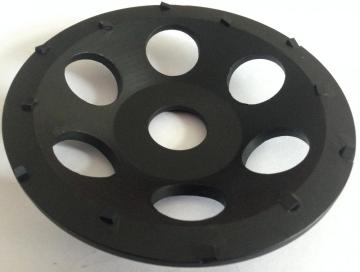 5"X7/8"-5/8" PCD 12 SEGMENT CUP WHEEL