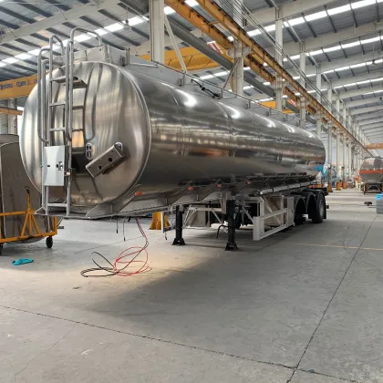 Aluminum Tank Trailers for Saudi Arabia