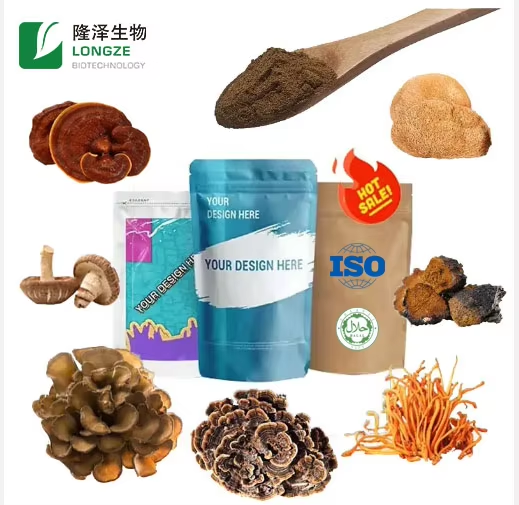 Health Benefits Dried Agaricus Blazei Mushroom Powder