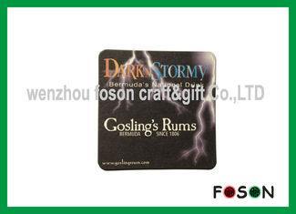 Funny Bar Personalized Custom Paper Coasters For Drinks , C