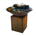 Outdoor Charcoal Fire Pit Grill