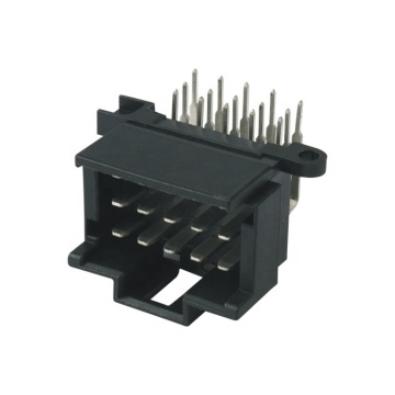 Penyambung PCB hitam amp/te/Tyco 9-966140-2