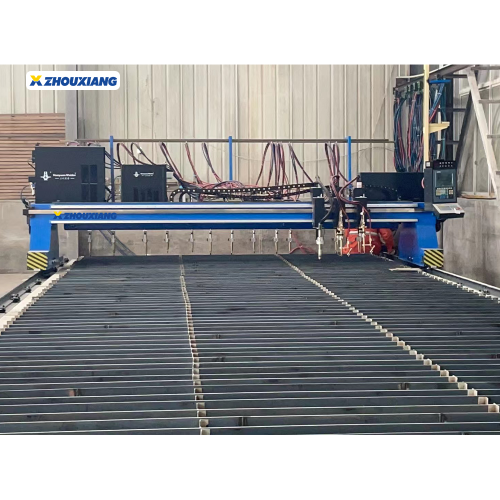 Estrutura de aço Metal Metal CNC Gantry Plasma Cutting Machine