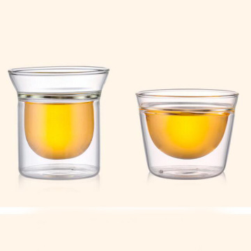 50ml Double Wall Tea Glass Glass Tea Cup Pyrex Glass Tea Cup Gift