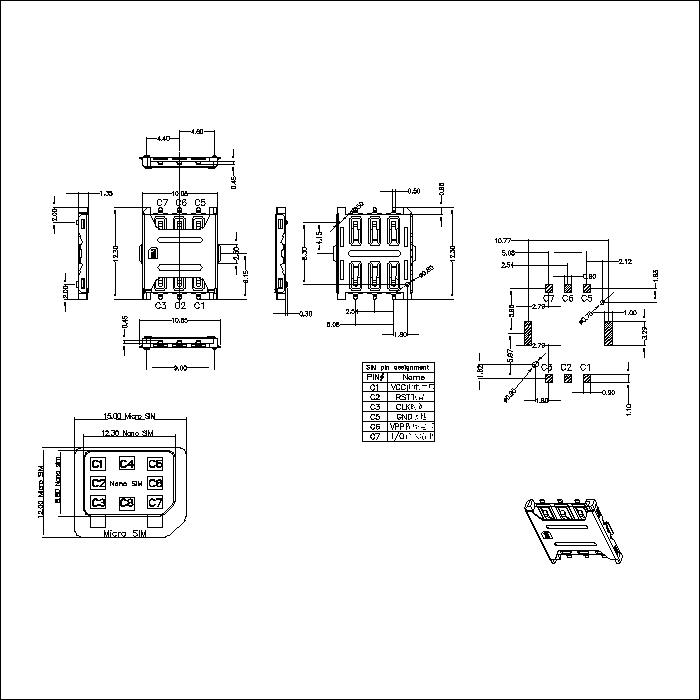 NANO series 1.35mm height connector ATK-NSIM135A003