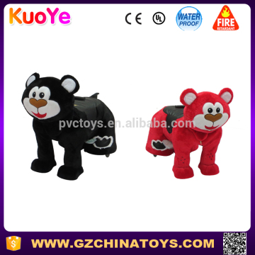 cheap stuffed toy animals plush animal rides for shopping mall