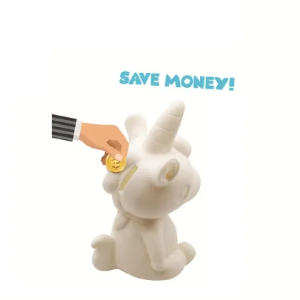 coin saving money piggy bank paints kit
