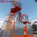 High Security 3 Electormotor Construction Elevator