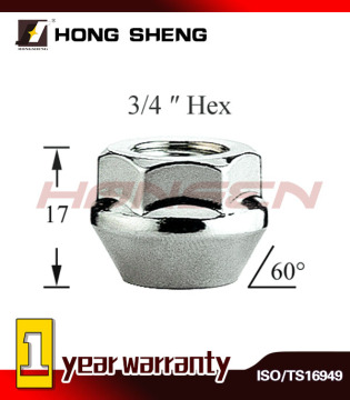 zinc lug nut