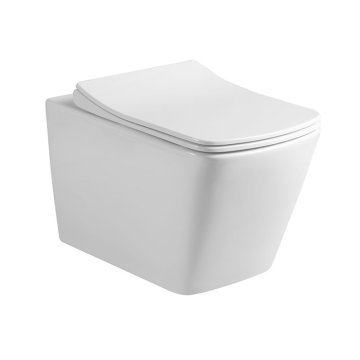 SMOOW ceramic sanitary ware toilet bathroom set hidden tank hanging toilet water closet
