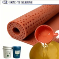Heat Resistant Foam Silicone Seal Strip Square Block