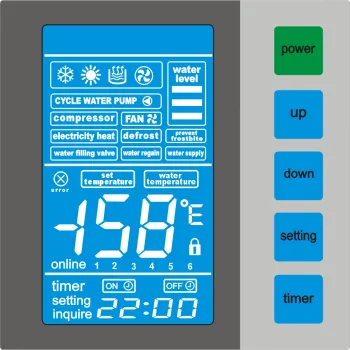 Swimming pool heat pump