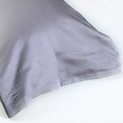 Lilac Purple 3 PCS Set 100% Egyptian Cotton Duvet Cover set