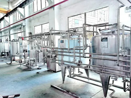 Small Milk Processing Machine for Almond Milk Production Line