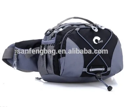 Waterproof running waist bag shoulder bag