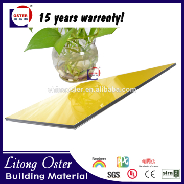 Wall cladding aluminum composite panel