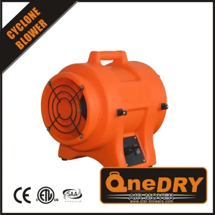 8 inch cyclone plastic electric small blower fan