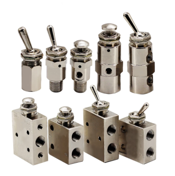 Injap togol siri TAC - injap butang pneumatik 3V/4V