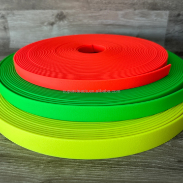Customize Waterproof PVC Webbing with Honeycomb Texture for Dog Collars and Leashes - 10mm to 25mm