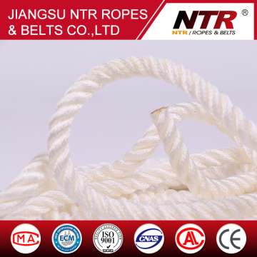 Nylon Braided dock line anchor line rope for boat and yacht with splice ring