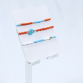 Bracelet kids de visage souriant bleu