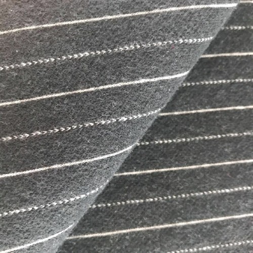 Dubbel gebreide jacquard verticale staaf