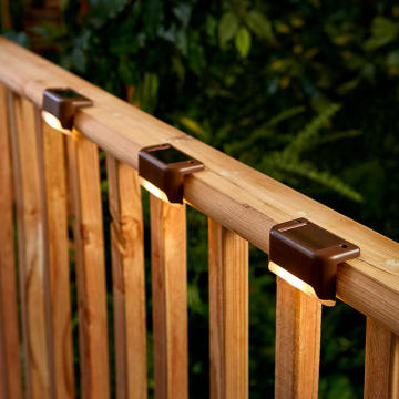 Waterproof Stair Garden Solar Powered Fence Lights