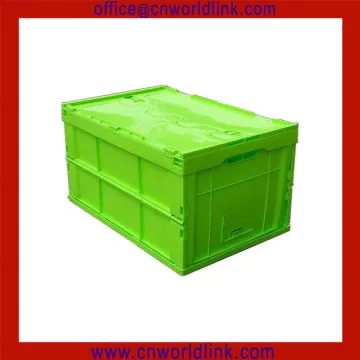 60L Plastic Foldable Clear Boxes