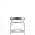 Mini Glass Honig Marmelade 25ml mit Deckel