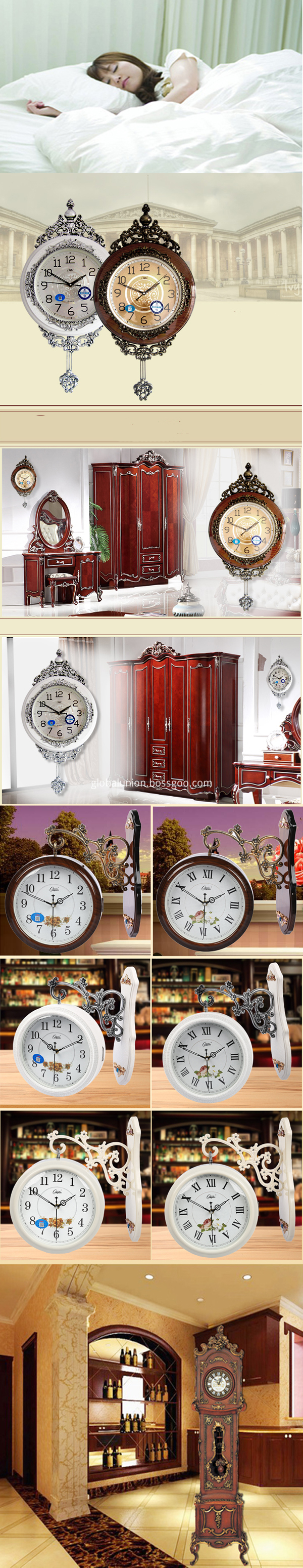 wall clock-floor clock